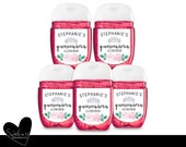 Quinceanera Party Favors, Mis Quince Labels, Custom Hand Sanitizer Labels, Party Favor Labels, Printable Labels, Custom Labels