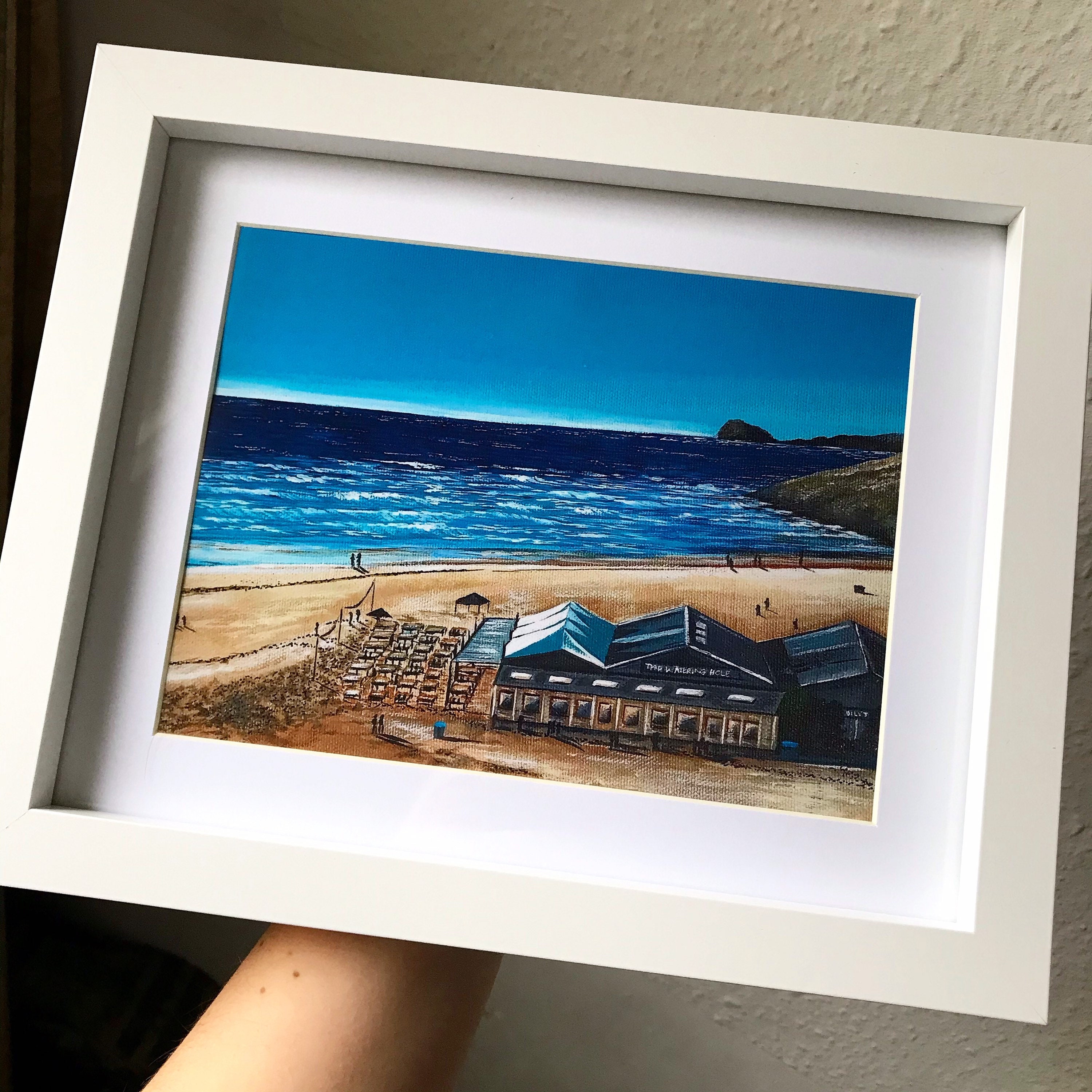 Watering Holeperranporth Beach Etsy UK