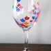 Mermaid Tail Fish Scale Holo Wine Glass - Etsy