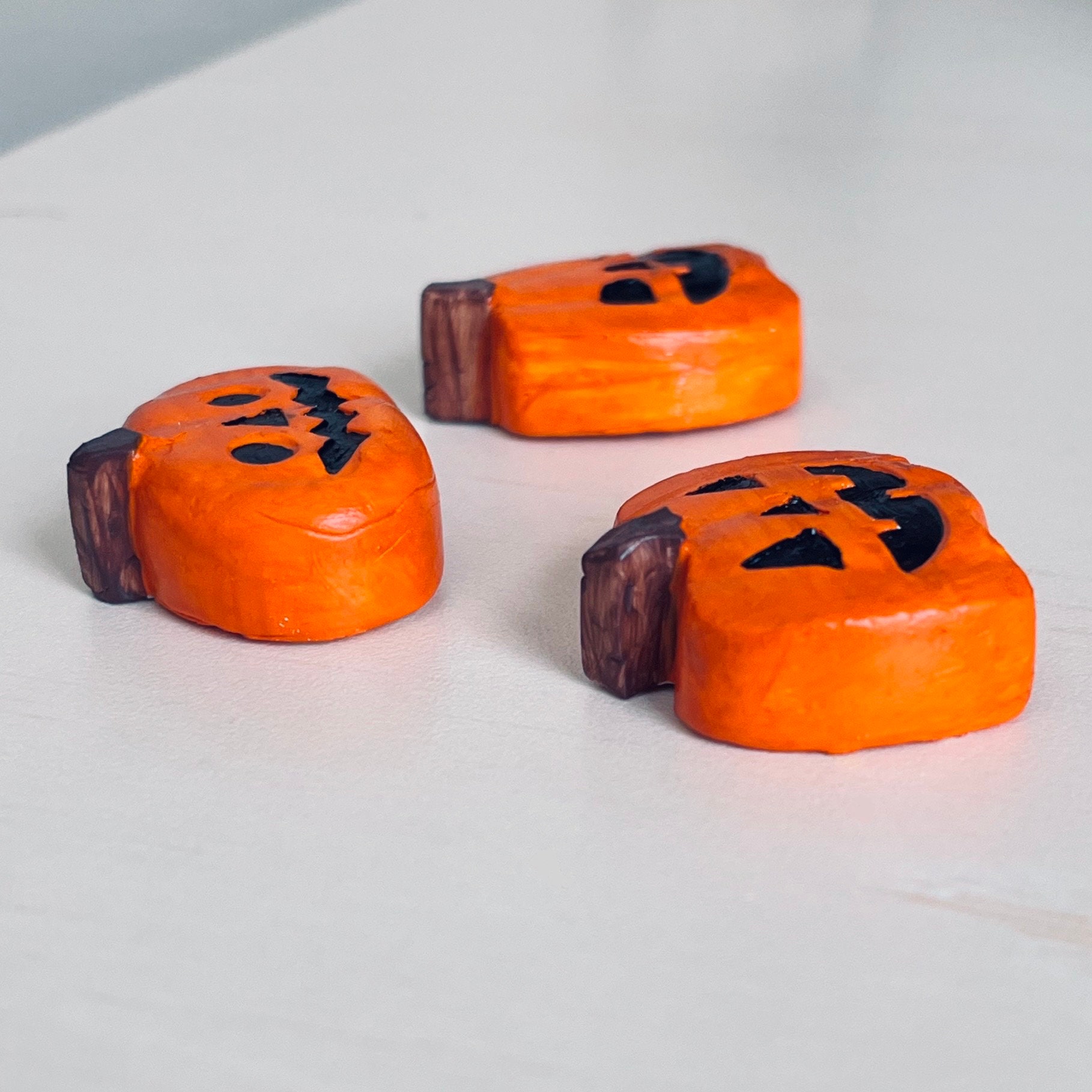 Pumpkin Magnets Halloween Jack-o-lantern Set of 3 - Etsy