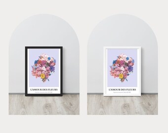 Put a FRAME on it! Custom Frame in Black or White Ayous wood | Custom frame | Framed art print | Custom framed poster | Framed art prints