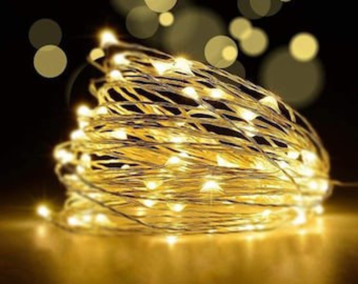 Cool White Fairy Lights led With Batteries. Etsy