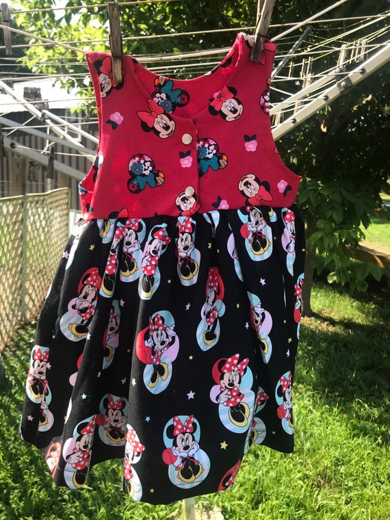 minnie mouse tank dress