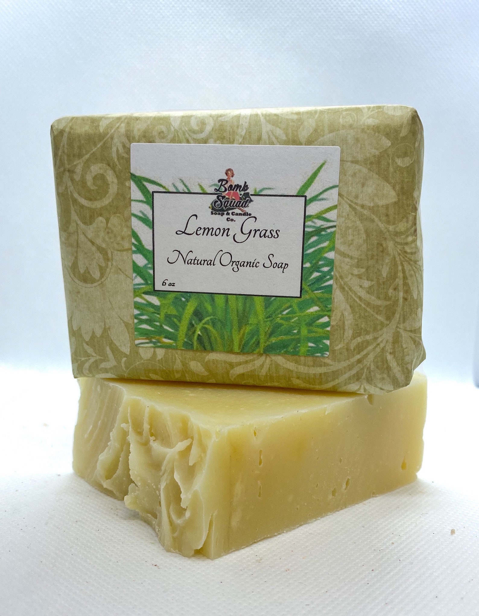 All Natural Organic Lemon Grass Soap Vegan Soap Bar Soap Etsy