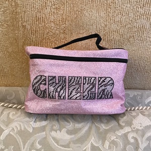 Victoria's Secret, Bags, Victorias Secret Crossbody Small Pink Purse Bag  With Glitter Shimmer Patches