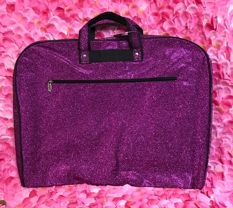 Sparkly Glitter Garment Bag Ready for Rhinestone Customization Etsy