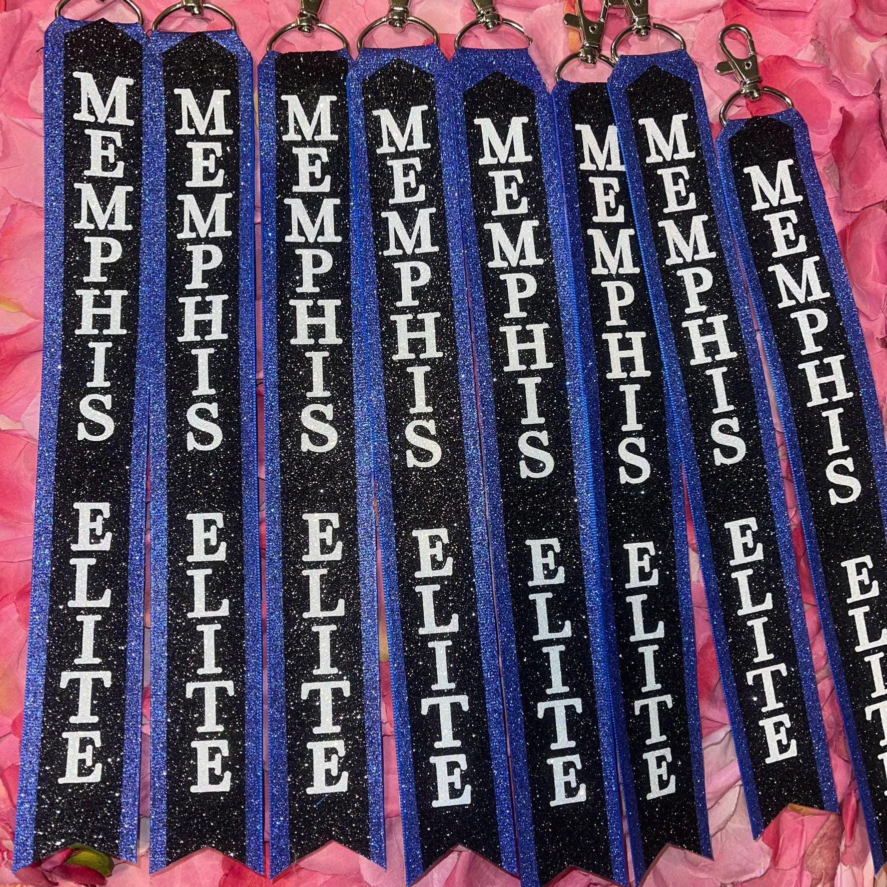 PIN ME Cheer Ribbons! Made in Two Tone 1.5” Wide Ribbon. Many Color ...