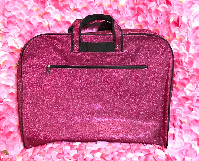Sparkly Glitter Garment Bag Ready for Rhinestone Customization Etsy