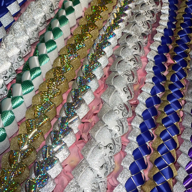 2.5” Wide Multi-layer Ribbon Military Homecoming Mum Braids!! Gorgeous ...