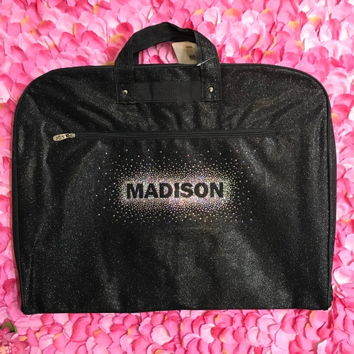 Sparkly Glitter Garment Bag Ready for Rhinestone Customization Etsy