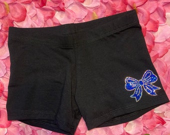 Rhinestone Shorts with Choice of Bling