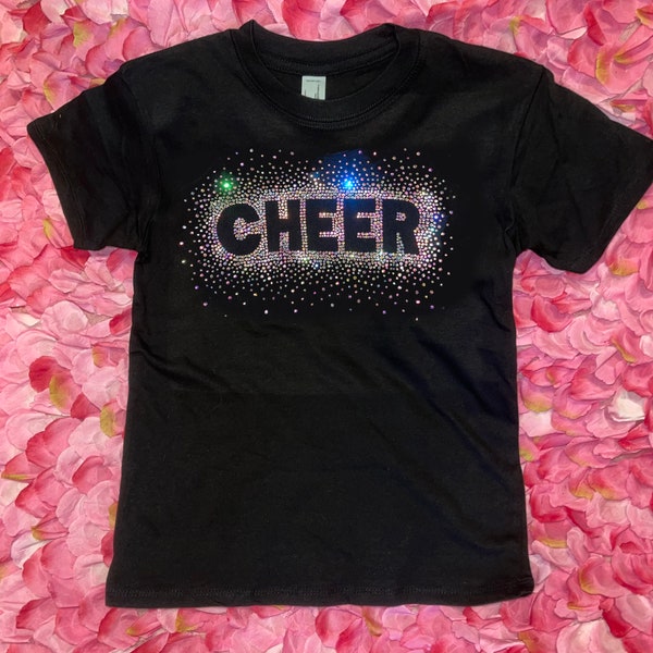 Cheer Bling Shirt Etsy