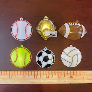 Homecoming Mum Sports Volleyball Football Soccer Softball Helmet Trinket Components for mum