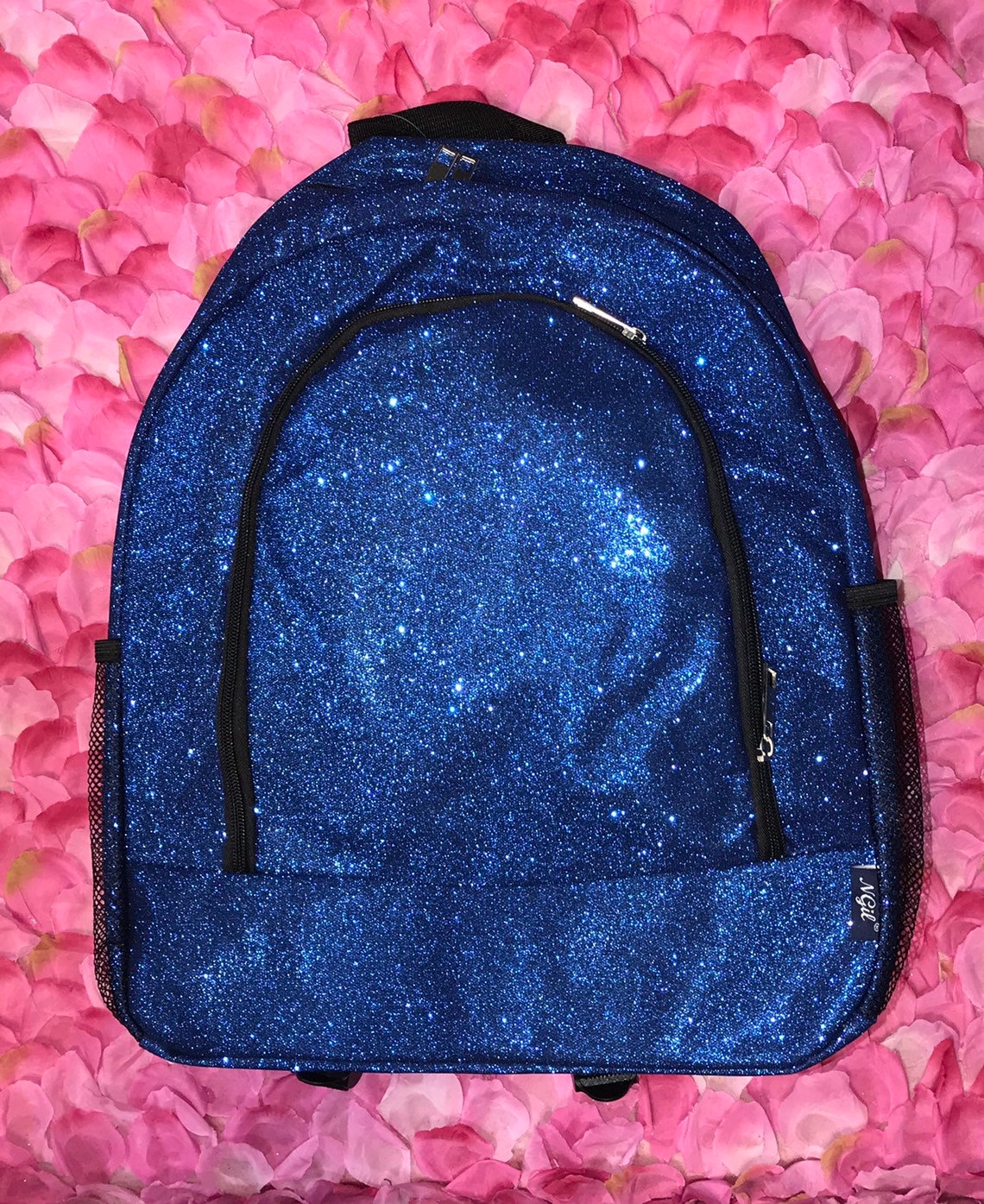 High Quality Blank Glitter Large Backpack ready for Custom Etsy