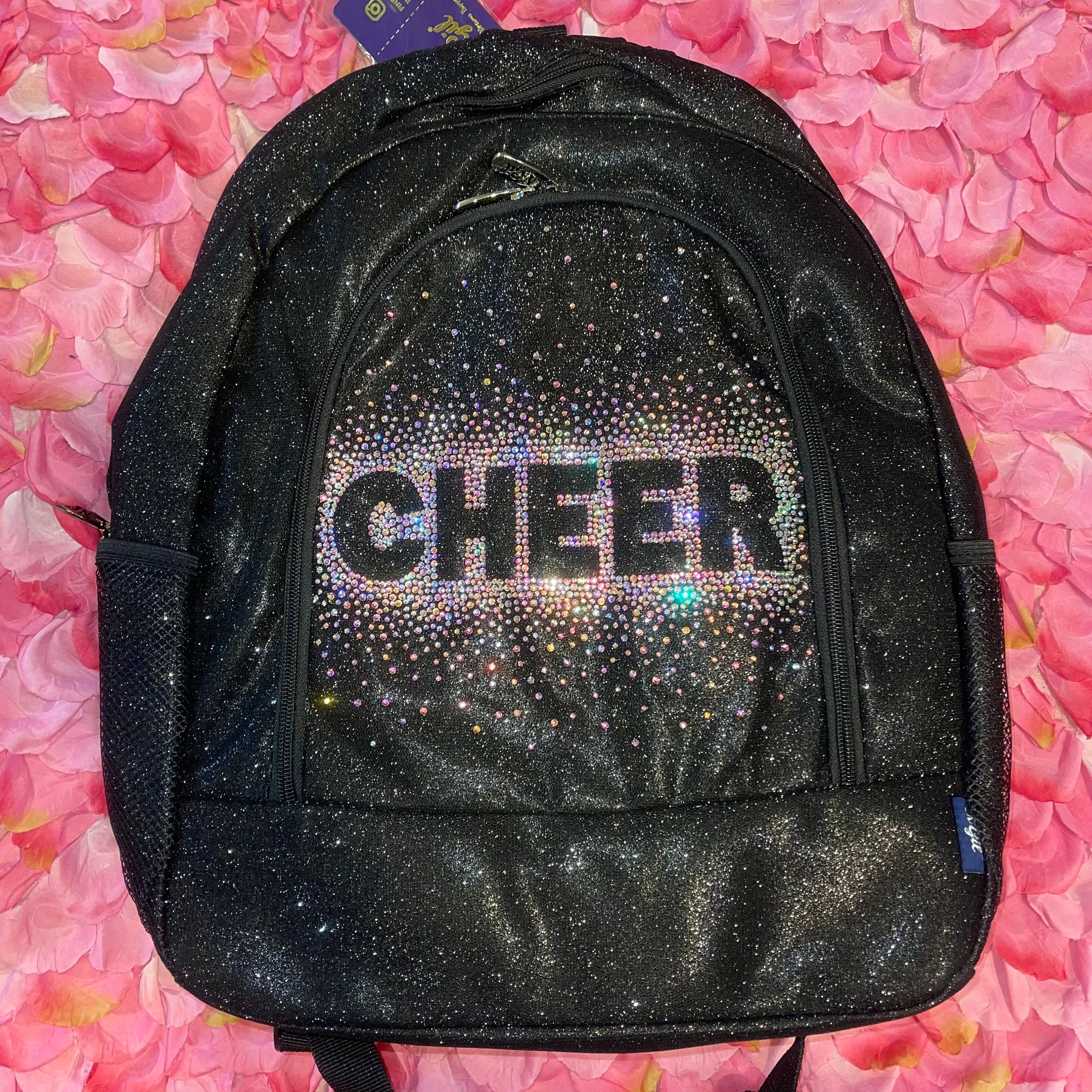 High Quality Blank Glitter Large Backpack Ready for Custom Rhinestones ...