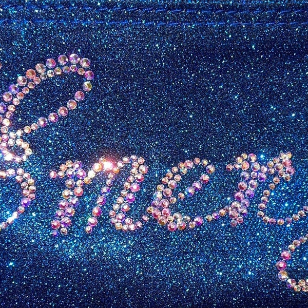 Custom Script Name in AB high Quality Rhinestones -perfect for any item that can be heat pressed!