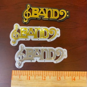Homecoming Mum 3.75” Band Trinket Component in several color options
