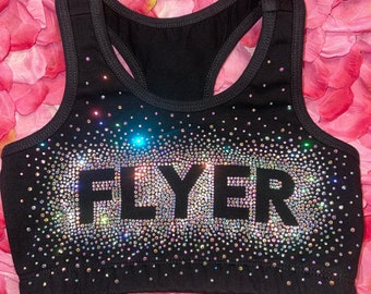 Beautiful Flyer Cheer Practice Bra & Shorts