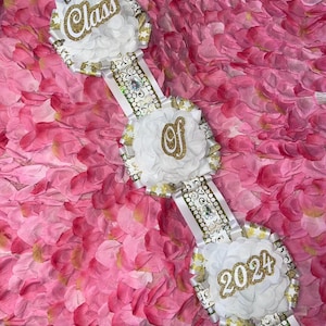 Class of 2026 Senior Triple Mum Streamer for Homecoming Mum