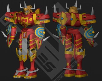 Kaiser Greymon Sword 3D Printable File - Etsy Australia