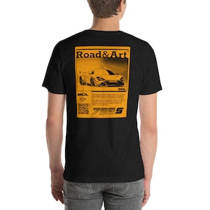 McLaren 720er Jahre - Patchwork Style T-Shirt | Premium | Supersport | Hyper | Senna | Auto | Renn | Kreative | Geschenk
