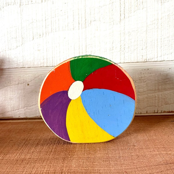 Beach Ball Ornament Etsy