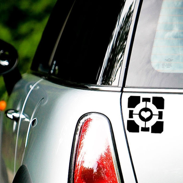 Companion Cube Decal