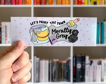 Morally Grey Romance Bookmark, Cute Bookmark, Gifts For Readers
