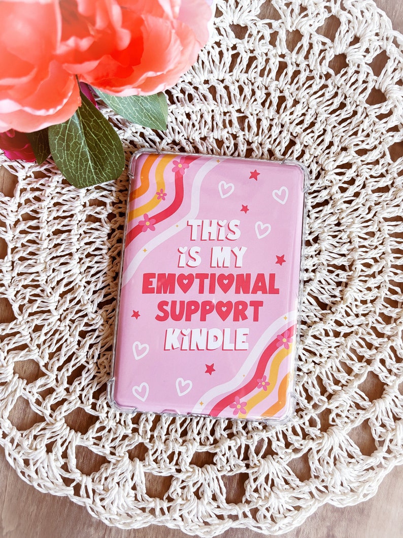 Kindle Inserts, Cute Kindle Inserts, Gifts for Readers, Inserts for new kindles Emotional Support