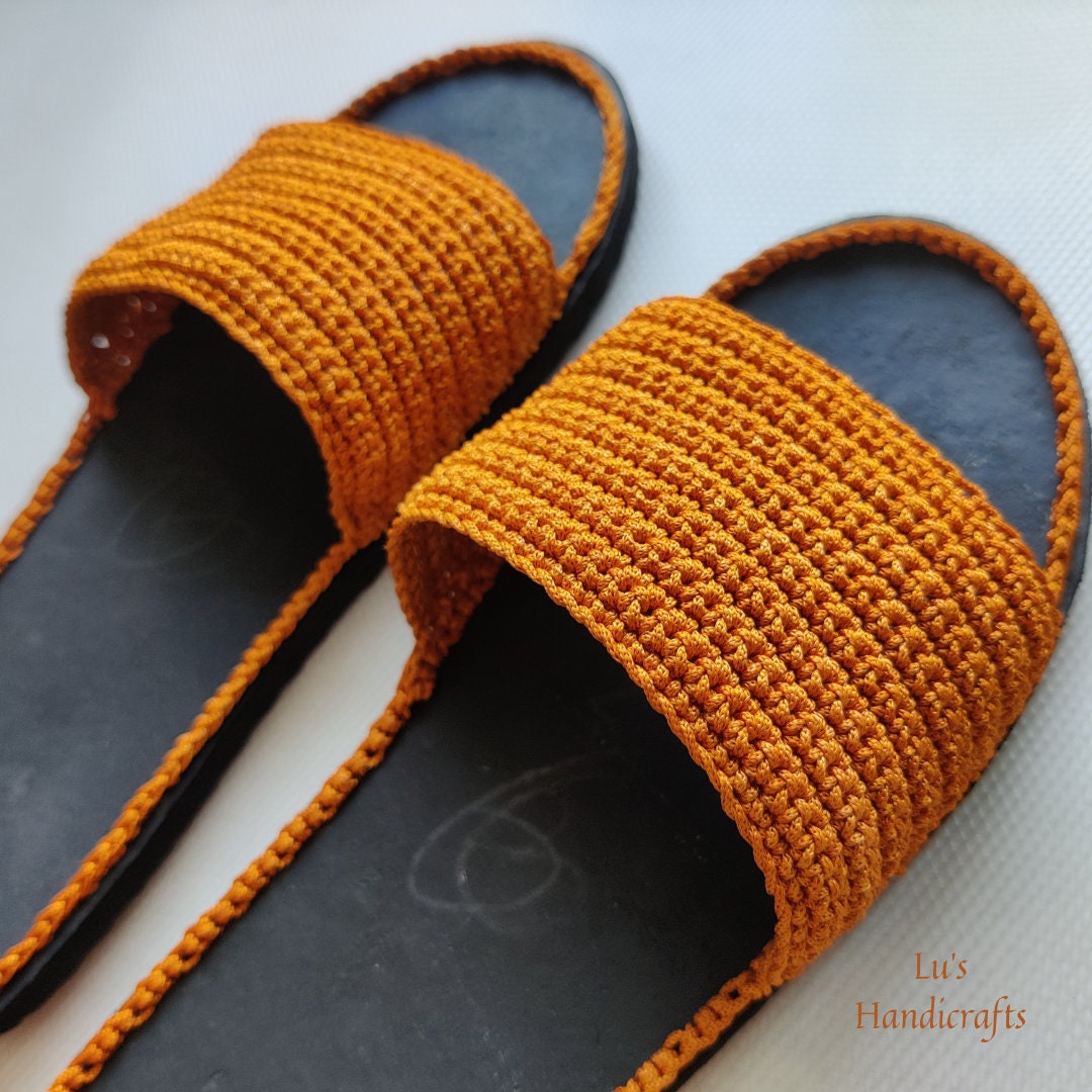 Crochet Easy Slippers Pattern -instant Printable Download PDF ...