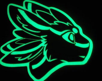 Avali Glow in the Dark Vinyl-Aufkleber