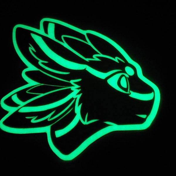 Avali Glow in the Dark Vinyl Stickers