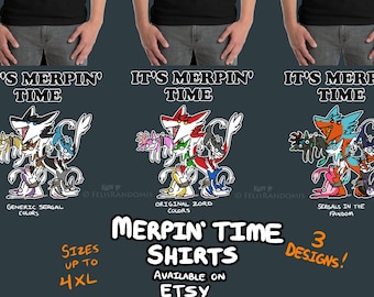 Mighty Merpin' Sergals T-Shirt