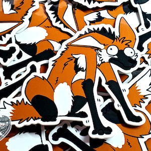 Maned Wolf Maney Leggy Anxiety 2020 Mood Vinyl Sticker