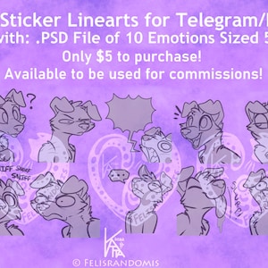 READ DISCLAIMER Digital Art Canine Flop Ear Dog Furry Stickers Base