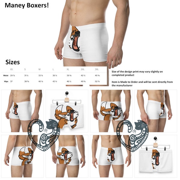 Maned Wolf Maney Leggy Boxers Briefs