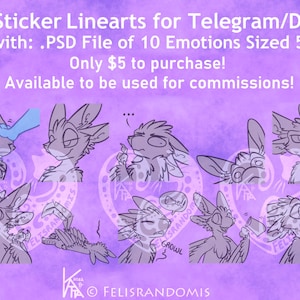 READ DISCLAIMER Character OC Digital Art Avali Stickers Base Set 3
