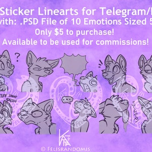 READ DISCLAIMER Character OC Digital Art Canine Dog Stickers Base