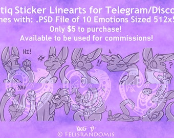 READ DISCLAIMER Character OC Digital Art Elstiq Stickers Bases Linearts