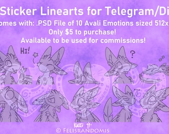 LEES DISCLAIMER Karakter OC Digital Art Avali Stickers Base