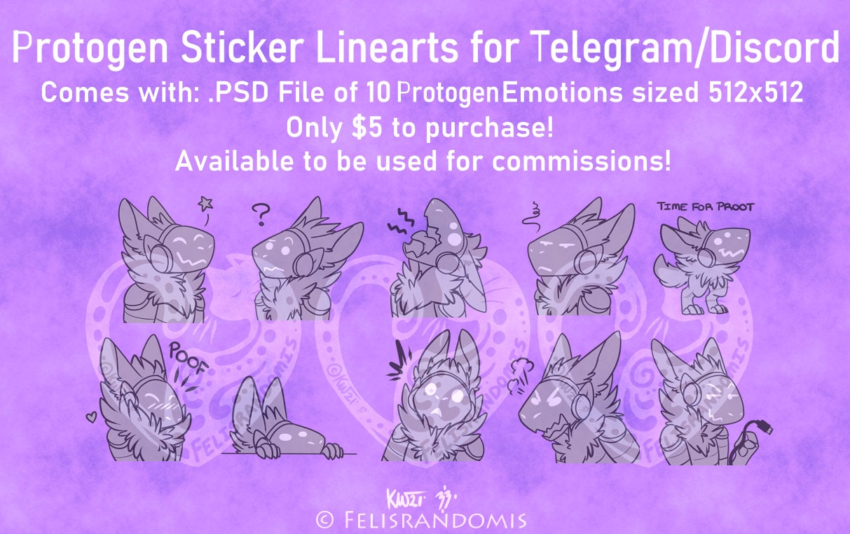 Protogens - Leaf Ver. Sticker for Sale by Cool-Koinu