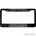 Certified Gamer Gaming Aluminum Car License Plate Frame 