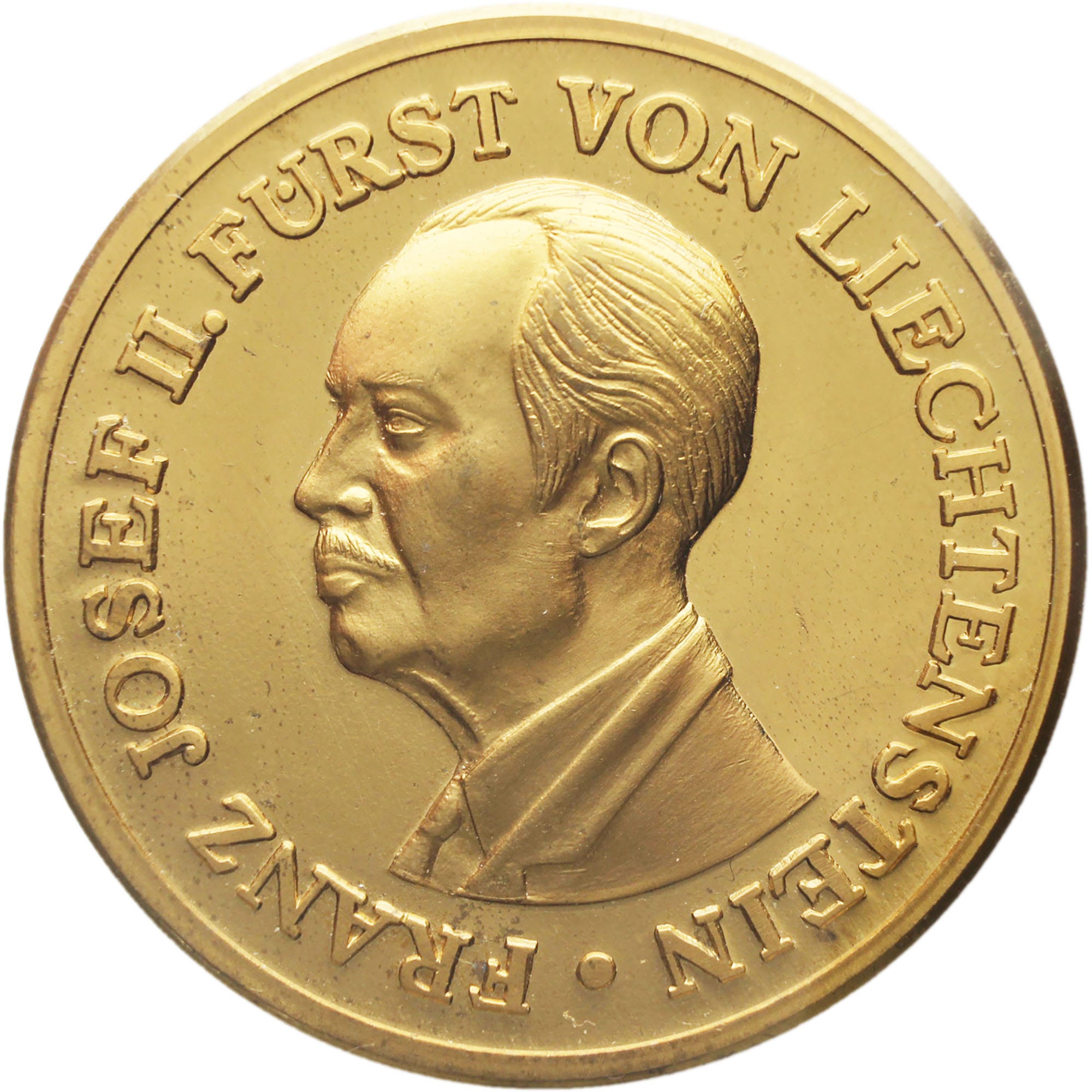 Franz Joseph II Prince of Liechtenstein Medal Medallion - Etsy