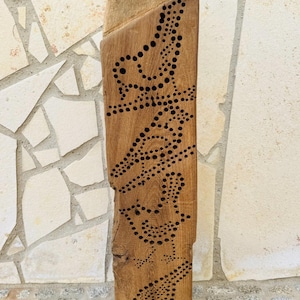 Bee hotel/ wild bee hotel/ bee nesting aid/ insect hotel made of oak beams