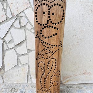 Bee hotel/ wild bee hotel/ bee nesting aid/ insect hotel made of oak beams