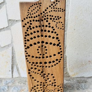 Bee hotel/ wild bee hotel/ bee nesting aid/ insect hotel made of oak beams