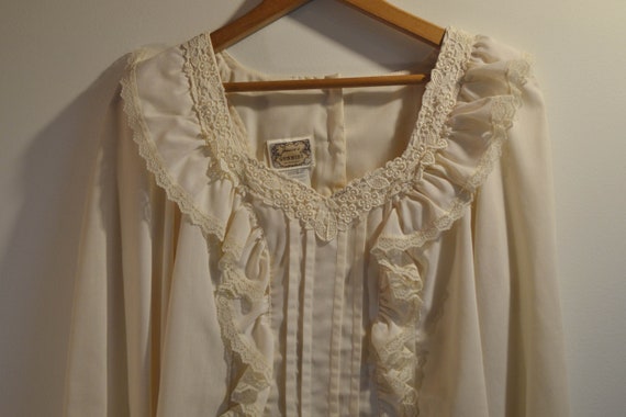 Gunne Sax Cream Blouse