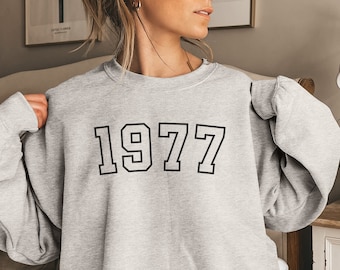1977 Limited Edition Hoodie: Retro Birthday Gift - Etsy