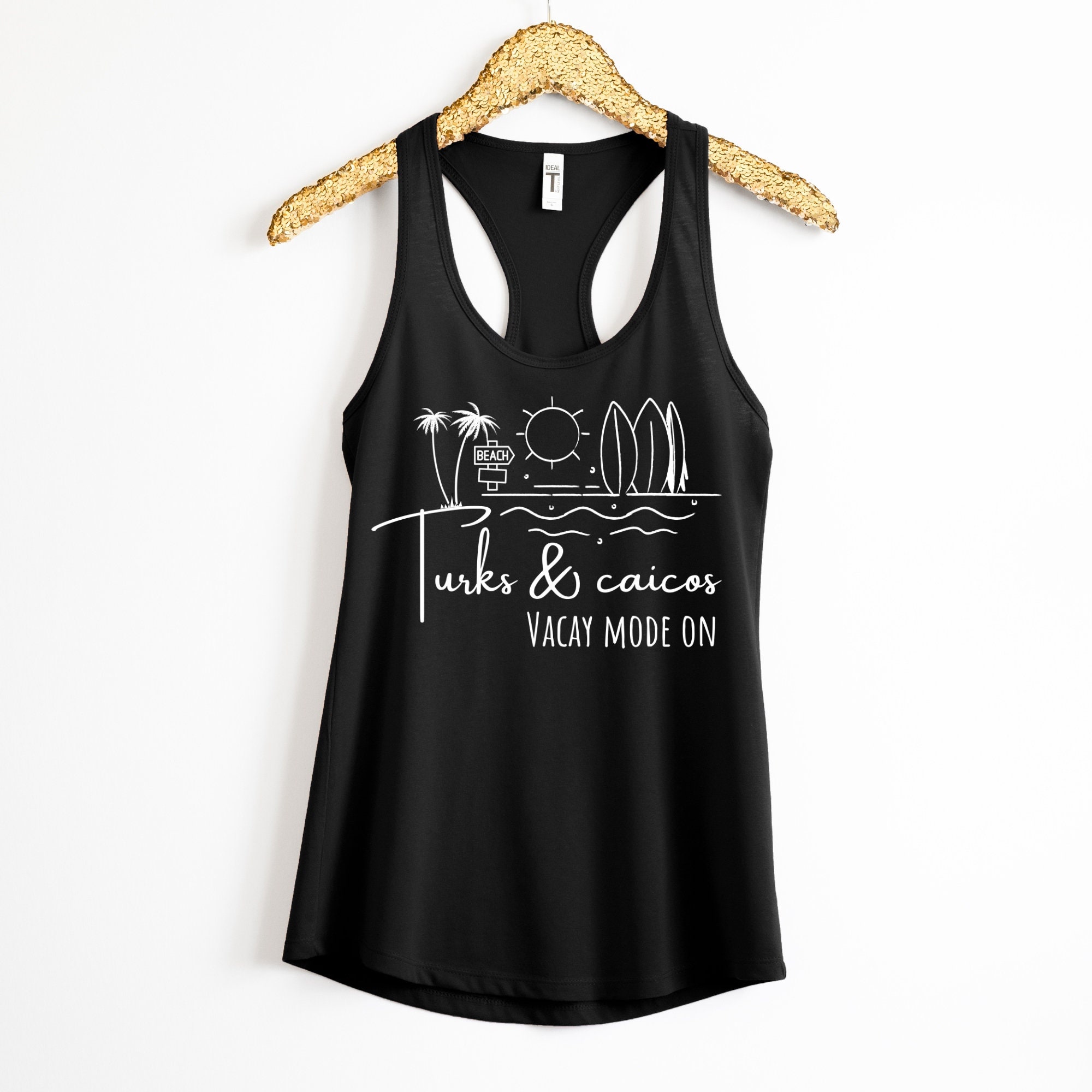 Funny 'It's My Birthday' Tank Top For Women - Graphic Sleeveless Shirt, Summer Party & Vacation Outfit - View #4