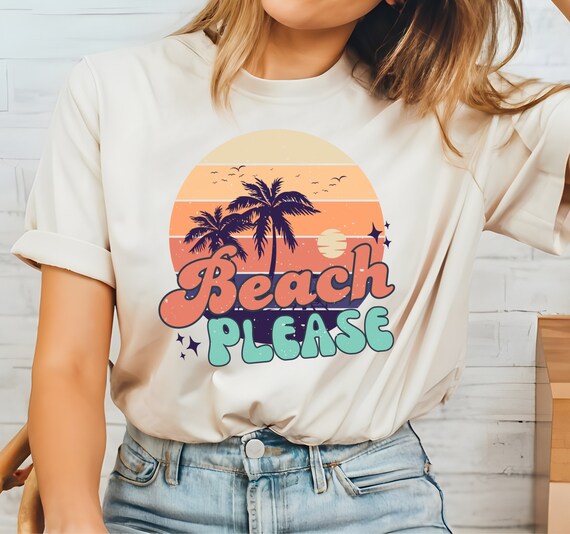 Summer Vacation T-Shirt Beach Please Summer Vacation T-Shirt Beach Please